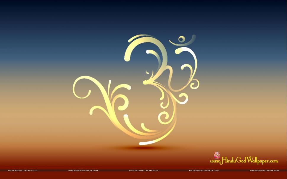 Hindu Spiritual Symbol wallpaper | 3d and abstract | Wallpaper Better