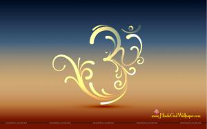 Hindu Spiritual Symbol wallpaper thumb