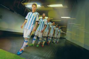 adidas Launch Argentina 2014 World Cup Kit wallpaper thumb