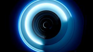 Circle Blue Circular Round HD wallpaper thumb