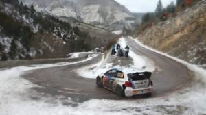 Turn, Drift, Car, Rally Cars, Winter, Snow, VW Polo, WRC wallpaper thumb