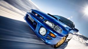 Subaru 2.5 RS Impreza Motion Blur HD wallpaper thumb