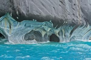 marble caves chile chico, chile, caves, water wallpaper thumb