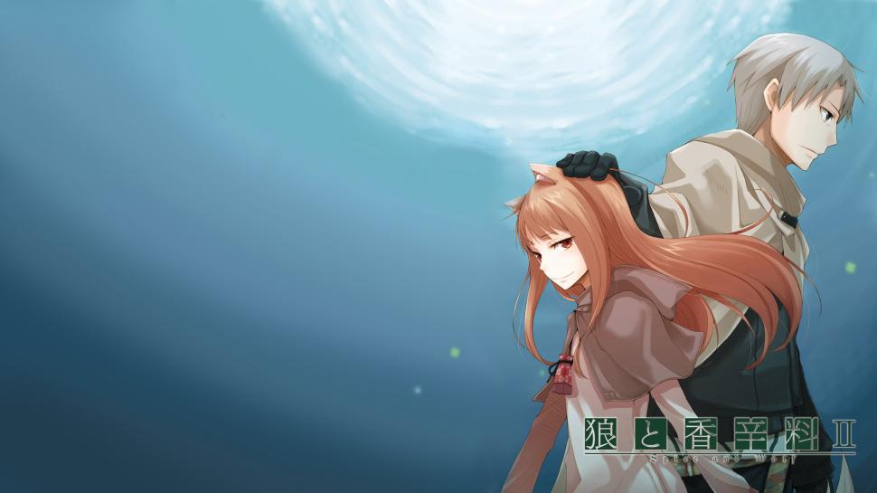 Spice And Wolf Anime HD wallpaper,cartoon/comic HD wallpaper,anime HD wallpaper,and HD wallpaper,wolf HD wallpaper,spice HD wallpaper,1920x1080 wallpaper