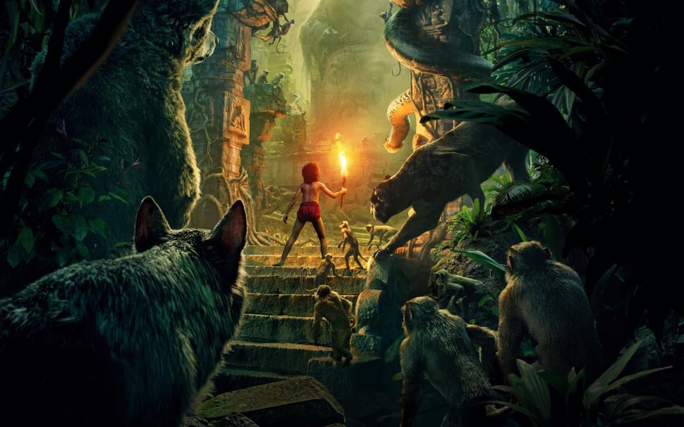 The Jungle Book 2016 wallpaper,The Jungle Book HD wallpaper,2880x1800 wallpaper