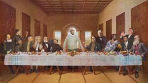 The famous Last Supper wallpaper thumb
