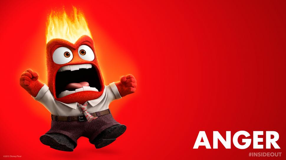 Inside Out, Anger, Movie wallpaper,inside out HD wallpaper,anger HD wallpaper,1920x1080 wallpaper