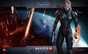 Mass Effect 3 Girl wallpaper thumb