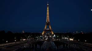 Eiffel Tower Night wallpaper thumb