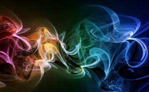 Colorful Smoke HD wallpaper thumb