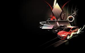 Mitsubishi Lancer Evolution Logo wallpaper thumb
