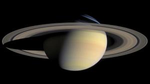 Saturn Planet Black HD wallpaper thumb