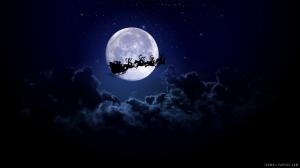 Santa Sail at Moon Light wallpaper thumb