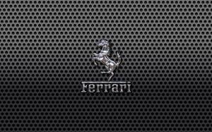Metal Ferrari Logo  For Desktop wallpaper thumb