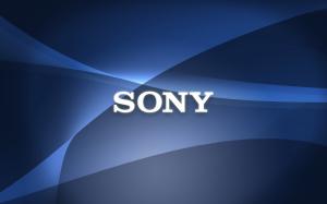 Sony logo, abstract background wallpaper thumb