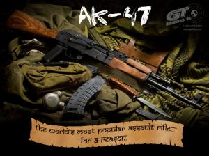 War AK-47  Designs wallpaper thumb