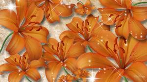 Tiger Lilies wallpaper thumb