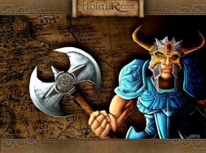 Tibia, PC Gaming, RPG, Warrior, Illusive Man wallpaper thumb