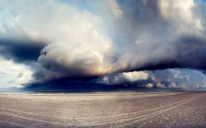 Storm Clouds Above The Sea wallpaper thumb