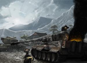 Girls und Panzer Tanks World of Anime wallpaper thumb