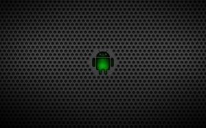 android, operating system, os, green, black, mesh wallpaper thumb