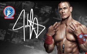John Cena With Wwe Logo Wallpaper Other Wallpaper Better