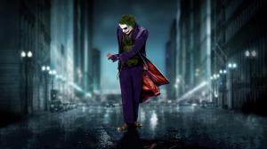 Joker Heath Ledger The Dark wallpaper thumb