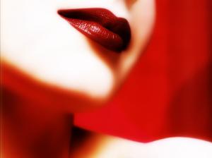Reddish Lips wallpaper thumb