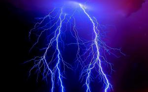 lightning, electricity, category, elements, danger, night, lines, patterns wallpaper thumb