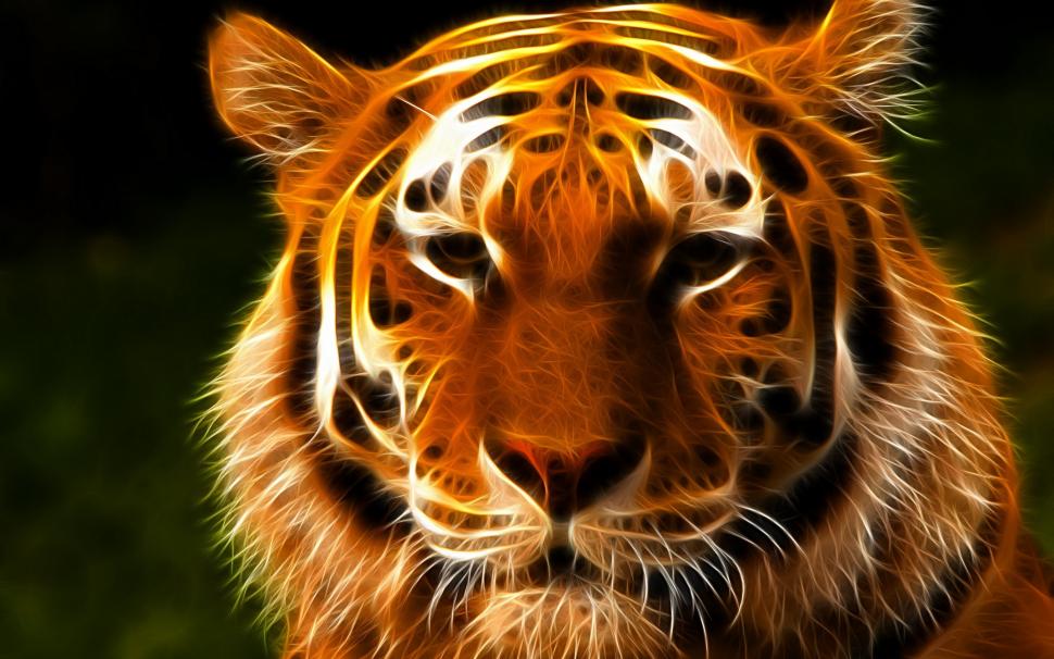 Tiger Face Art wallpaper,tiger HD wallpaper,design HD wallpaper,2880x1800 wallpaper
