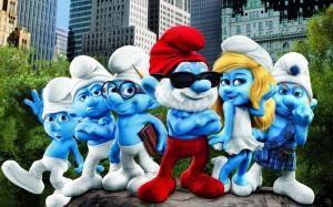 Smurfs Movie wallpaper thumb
