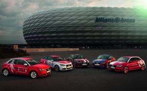 Cars, Audi A1, Allianz Arena, Cool wallpaper thumb