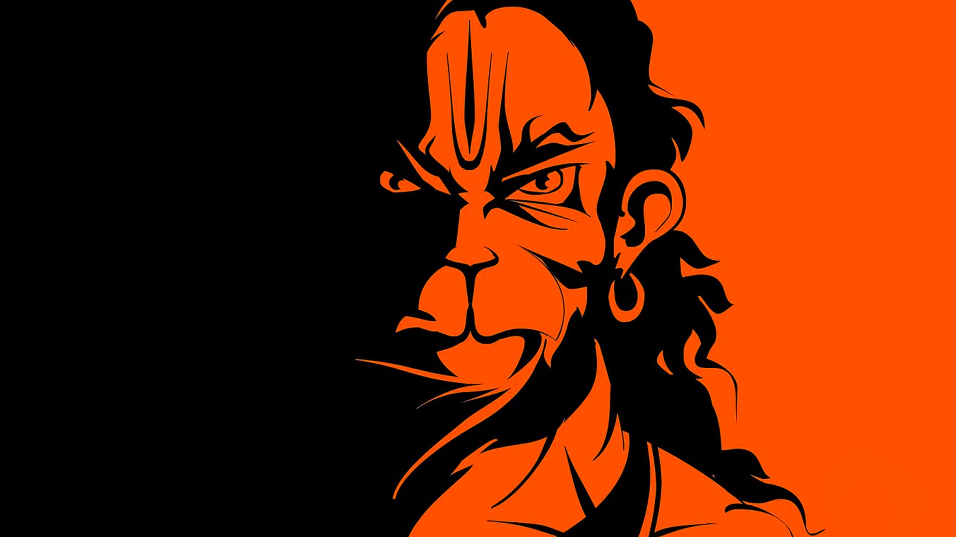 Hanumanji Vector wallpaper | other | Wallpaper Better