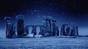 Stonehenge England Stars HD wallpaper thumb