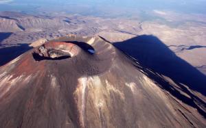Crater Volcano Mountain HD wallpaper thumb