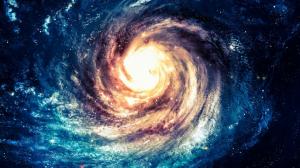Universe Galaxy Spiral Stars wallpaper thumb