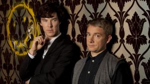 Sherlock and John wallpaper thumb
