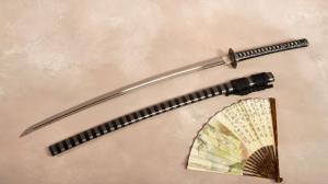 Japanese Sword Fan wallpaper thumb