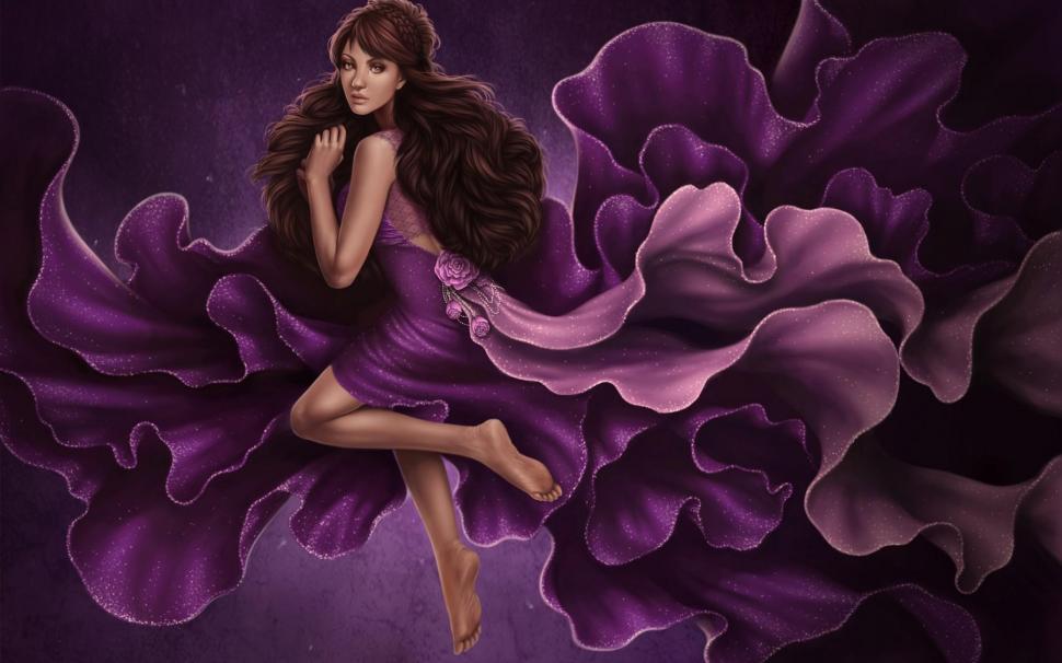 *princess-purple* wallpaper,dress HD wallpaper,fantasy HD wallpaper,girl HD wallpaper,princess HD wallpaper,world HD wallpaper,purple HD wallpaper,beauty HD wallpaper,3d & abstract HD wallpaper,1920x1200 wallpaper