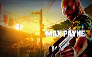 max payne 3, weapon, pistol, machine gun, uzi, bald, glasses, rockstar games wallpaper thumb