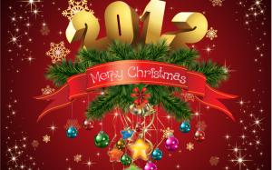 Merry Christmas 2012 wallpaper thumb