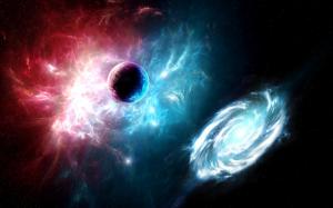 Space, universe, nebula, planet, galaxy, light wallpaper thumb