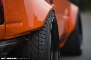 Toyota AE86 Wheel Orange HD wallpaper thumb
