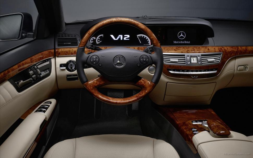 2010 Mercedes Benz S Class Interior Wallpaper Cars