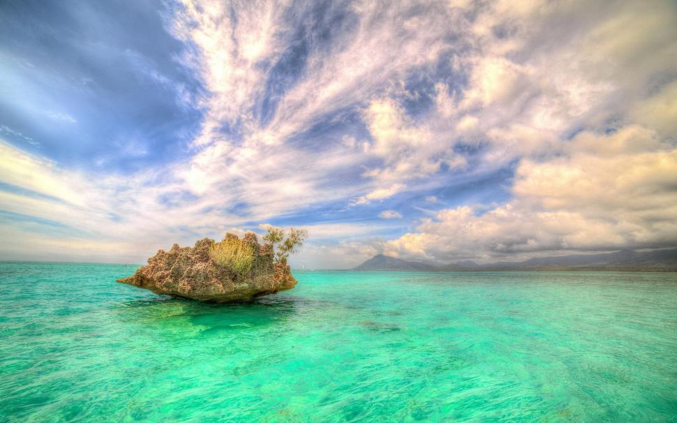 Landscape, Nature, Rock, Island, Sea, Turquoise, Water, Mauritius, Africa, Tropical, Clouds, Summer wallpaper,landscape HD wallpaper,nature HD wallpaper,rock HD wallpaper,island HD wallpaper,sea HD wallpaper,turquoise HD wallpaper,water HD wallpaper,mauritius HD wallpaper,africa HD wallpaper,tropical HD wallpaper,1920x1200 wallpaper
