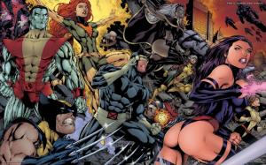 X-Men Wolverine Cyclops Phoenix Storm HD wallpaper thumb