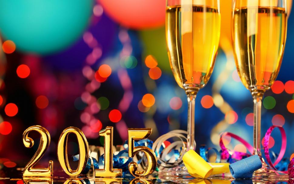 2015 New Year, champagne glasses wallpaper,2015 HD wallpaper,New HD wallpaper,Year HD wallpaper,Champagne HD wallpaper,Glasses HD wallpaper,2560x1600 wallpaper