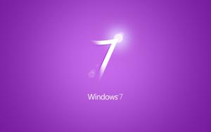Windows 7 Purple wallpaper thumb