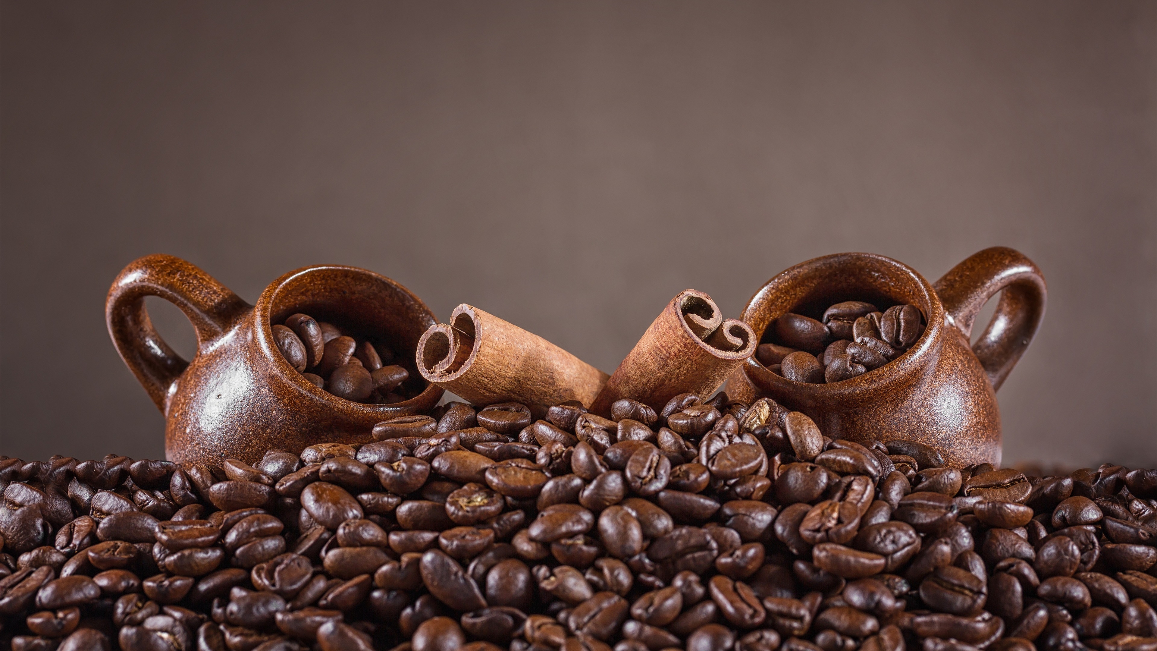 Download wallpaper for 800x600 resolution | Coffee beans, cups, cinnamon |  other | Wallpaper Better