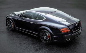 Bentley Continental GT ONYX black car back view wallpaper thumb